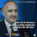 «No se si vamos a poder pagar salarios a fin de año»